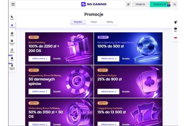 SG Casino-promotional site
