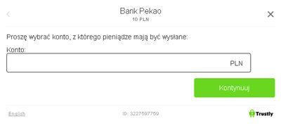 Bank Pekao in trustly