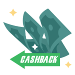 Cashback as a one-time bonus