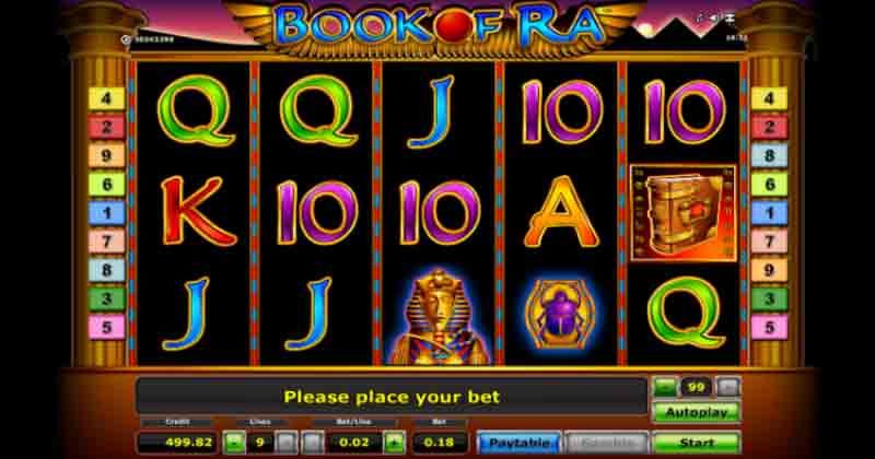 Play Now Book of Ra online slot from Novomatic for Free | Online Casino